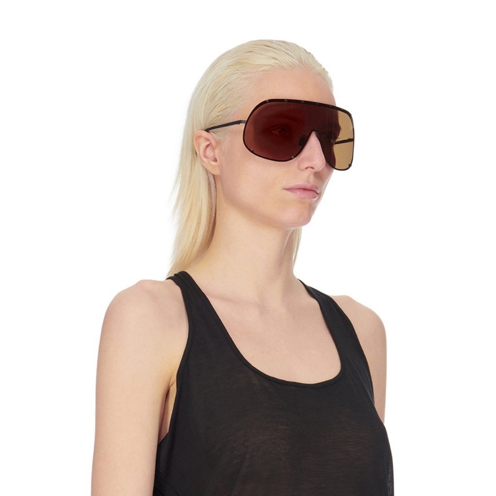 Rick Owens shield sunglasses